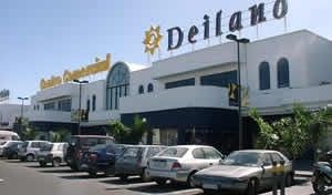 La vía de servicio que da acceso al Centro Comercial Deiland será rehabilitada