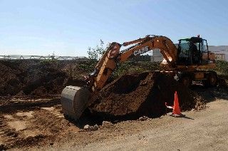 Ya están en marcha las obras de la zona industrial de Playa Honda