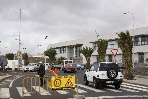 El colapso del tráfico obliga a aplazar las obras en la zona de Garavilla