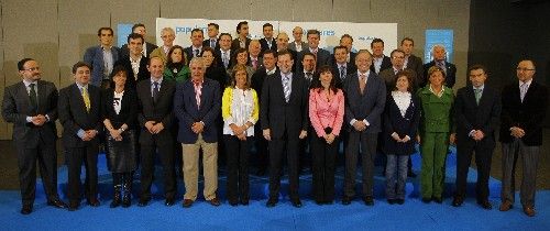 Ástrid Pérez participa en el encuentro de presidentes provinciales del PP