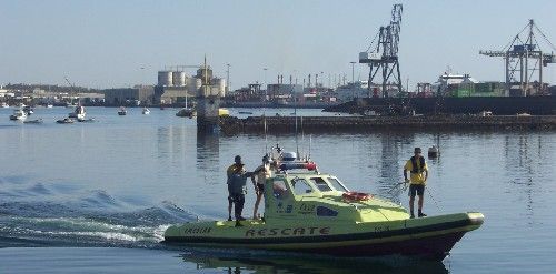 Rescatado un surfista en La Graciosa