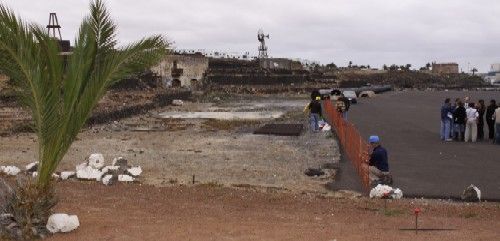 Comienzan las obras del paseo de Los Mármoles