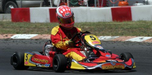 Rubén Curbelo debuta en la categoría reina del Campeonato de España de Karting