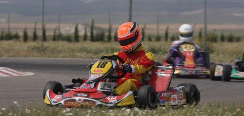 Prometedor inicio de Rubén Curbelo en el Campeonato de España de Karting