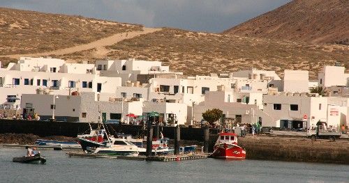 Area portuaria de actividad de la Cofradía de Pescadores de La Graciosa 