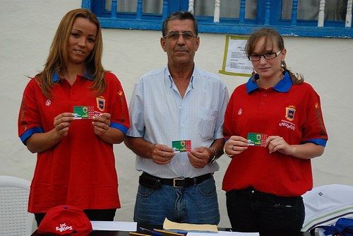 Venta de abonos de la UD Lanzarote en la calle Real de Arrecife