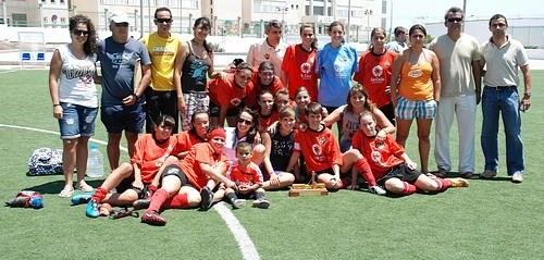 Las chicas del Marítima golearon al Herbania en el Torneo de San Ginés