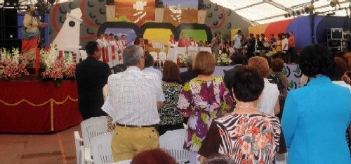 San Bartolomé dice adiós a sus fiestas con la procesión en honor a su patrón