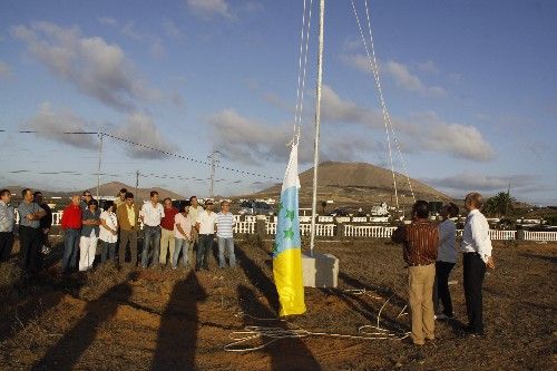 Coalición Canaria y el PIL celebran el Día de la Bandera de las siete estrellas verdes