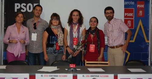 Begoña Hernández Nóbrega, nueva secretaria general de las Juventudes Socialistas de Lanzarote