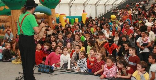 Cientos de niños y niñas participaron en el primer Carnavalito Infantil de Arrecife