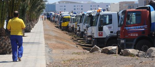 Más de 120 conductores de la isla defienden el tacógrafo porque evitaría "la explotación por parte de los patronos"