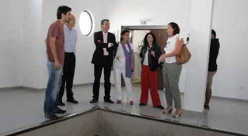 Los socialistas visitan las obras del Plan E de Teguise