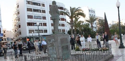 Lanzarote homenajea a Blas Cabrera en el 132 aniversario de su nacimiento