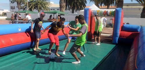 Éxito de participación en la I Feria Joven de San Bartolomé