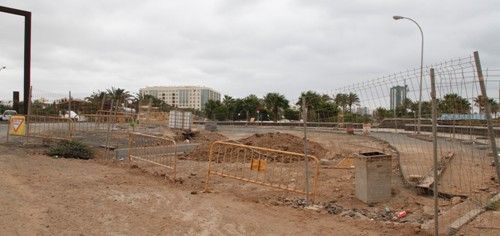 El PSOE denuncia un nuevo parón de las obras pluviales de Arrecife