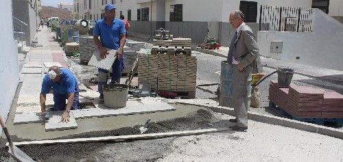 CC denuncia que las obras del Plan de Barrios están paradas porque el Ayuntamiento "no ha afrontado el pago"