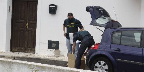 La UCO recaba documentación en el Ayuntamiento de Teguise