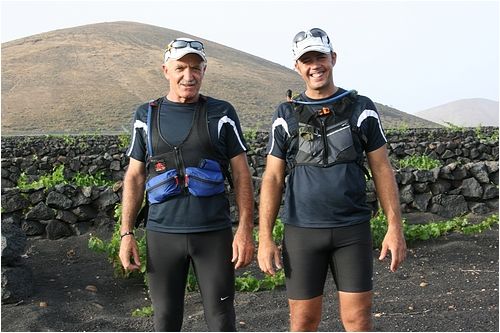 José Manuel Galán y Baudilio Rodríguez, en la Challenge Gran Canaria