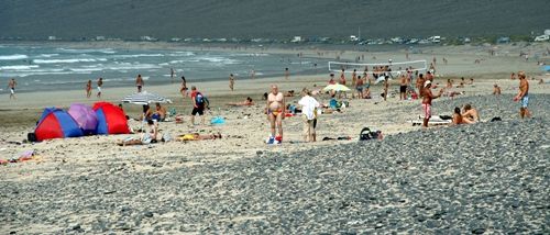 Escasa vigilancia en las playas