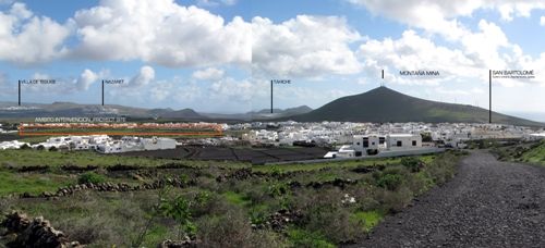 El Gobierno canario presenta un emplazamiento de Lanzarote a los premios de arquitectura Europan