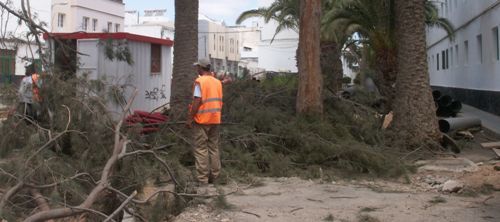 La asociación de vecinos denuncia que ha detectado deficiencias y "anomalías" en las obras del Plan E en Titerroy