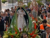 La imagen de La Candelaria recorrió las calles de Tías