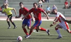 La UD Lanzarote comenzó a preparar el partido ante el Burgos CF