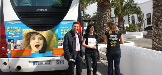 El mercadillo de Teguise se  promocionará en el resto de la Isla para incrementar el número de visitantes