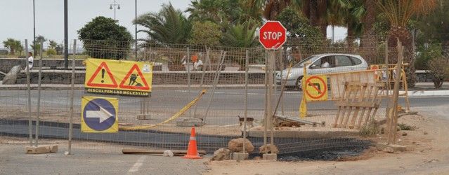 Bruesa cede finalmente a Acciona la terminación de los trabajos de aguas pluviales de Arrecife