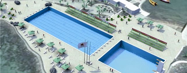 Eduardo Spínola propone crear una piscina olímpica en el Islote de la Fermina y pabellones deportivos en todos los barrios de la capital