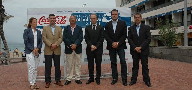 Arrecife acogerá la disputa de las finales del XVI Campeonato de Canarias de fútbol playa