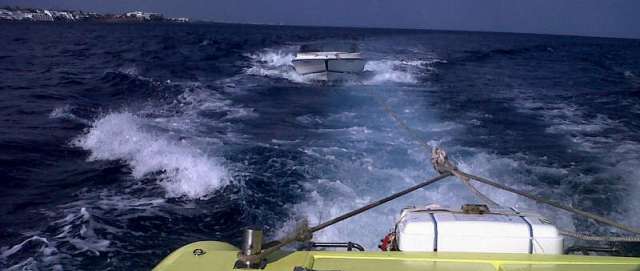 Una embarcación tiene que ser rescatada tras sufrir una avería en su motor cerca de la costa de Matagorda