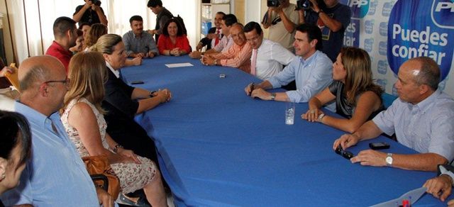 José Manuel Soria se muestra convencido de que Cándido Reguera  será alcalde de Arrecife