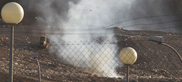 Zonzamas sufre  de nuevo un pequeño incendio