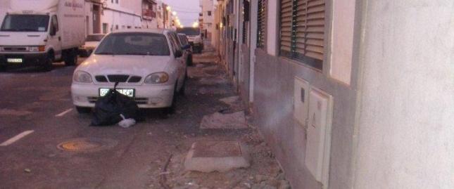 Vecinos de Maneje denuncian el abandono de las obras de las calle Tinguafaya y Managua