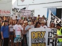 Los "indignados de Lanzarote se unieron a las manifestaciones en todo el mundo para exigir una democracia real