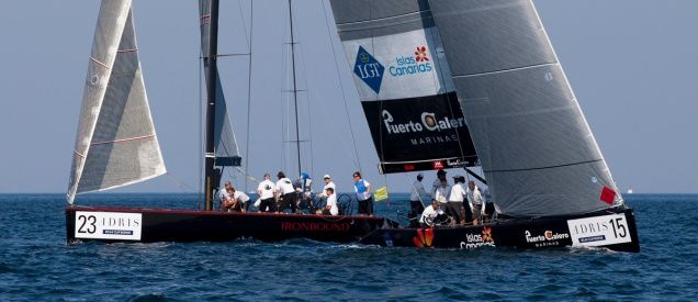 El Islas Canarias Puerto Calero suma dos puntos en la Adris RC44 Cup