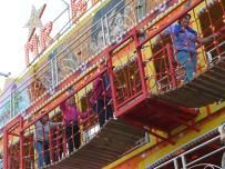 Más de 200 mayores se divirtieron en la feria de atracciones instalada en el Recinto Ferial de Arrecife