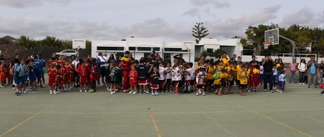 Más de 225 niños participaron en el II Torneo Benjamín de Baloncesto del CB Sands Beach Grubati