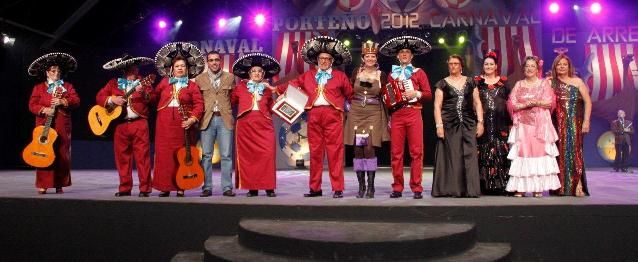 Los mayores de Arrecife disfrutaron de su carnaval en el Recinto ferial