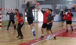 Segundo día de entrenamiento para la Selección Española de Balonmano