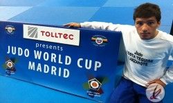 El judoca Antonio Jiménez participó en la Copa del Mundo