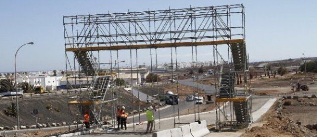 El puente provisional de Maneje no se utilizará y será sustituido por un paso inferior