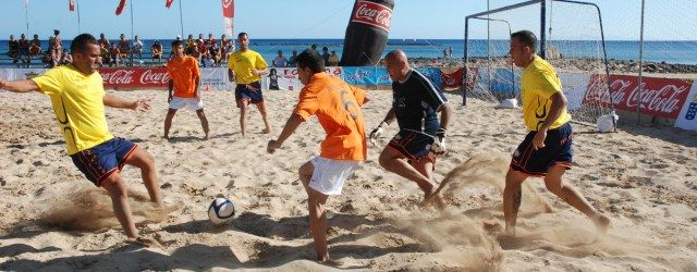 Definidas las semifinales del Campeonato de Canarias de Fútbol Playa