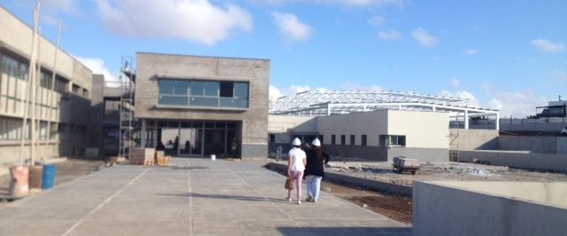 El Instituto de Costa Teguise "estará finalizado en octubre" y los alumnos tendrán que comenzar el curso en  La Villa