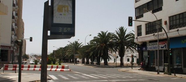 La alerta naranja por altas temperaturas en Lanzarote se amplía hasta el sábado