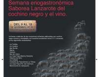 Lanzarote acogerá una nueva cita enogastronómica dedicada al cochino negro canario