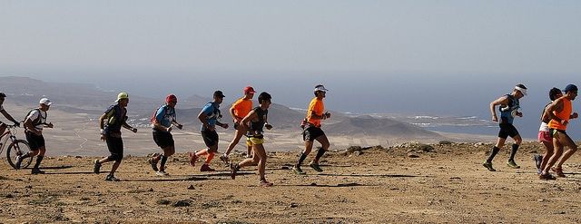 Exitoso entrenamiento en el Camino Natural Lanzarote GR-131