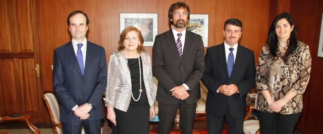 El presidente del Cabildo recibe a una delegación de diputados nacionales, miembros de la Comisión de Agricultura del Congreso